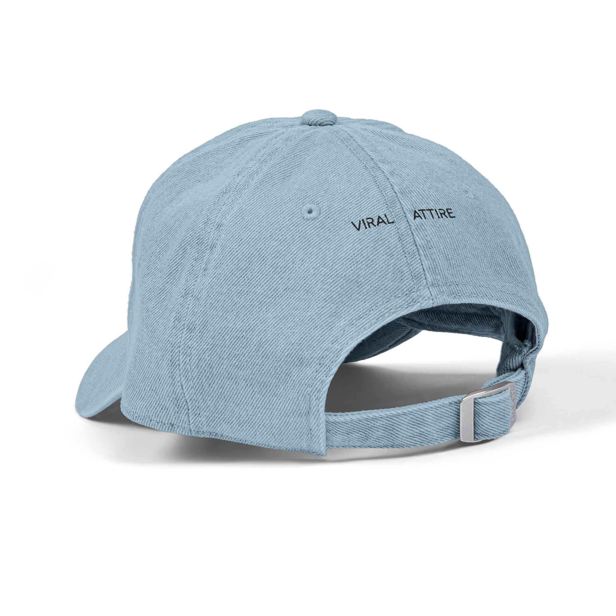 'To The Unknown' Embroidered Denim Baseball Hat