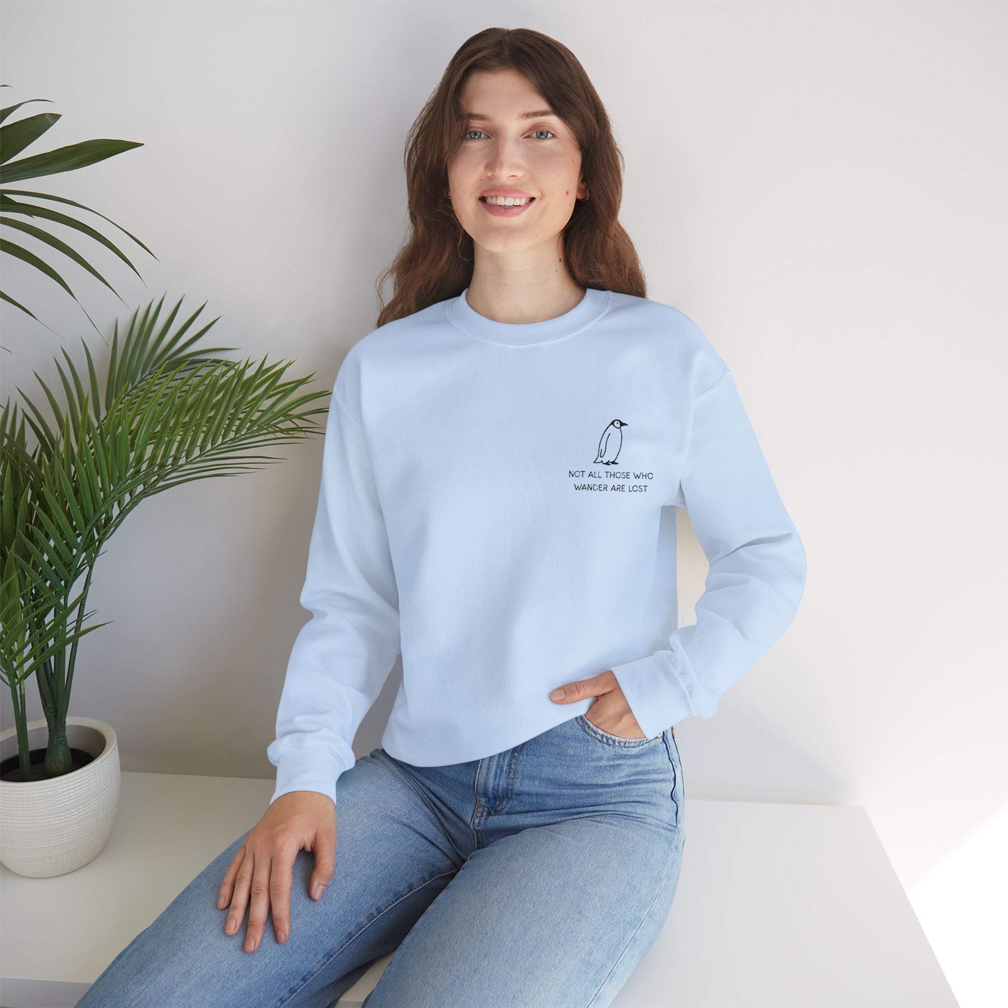 Nihilistic Penguin Crewneck Sweatshirt