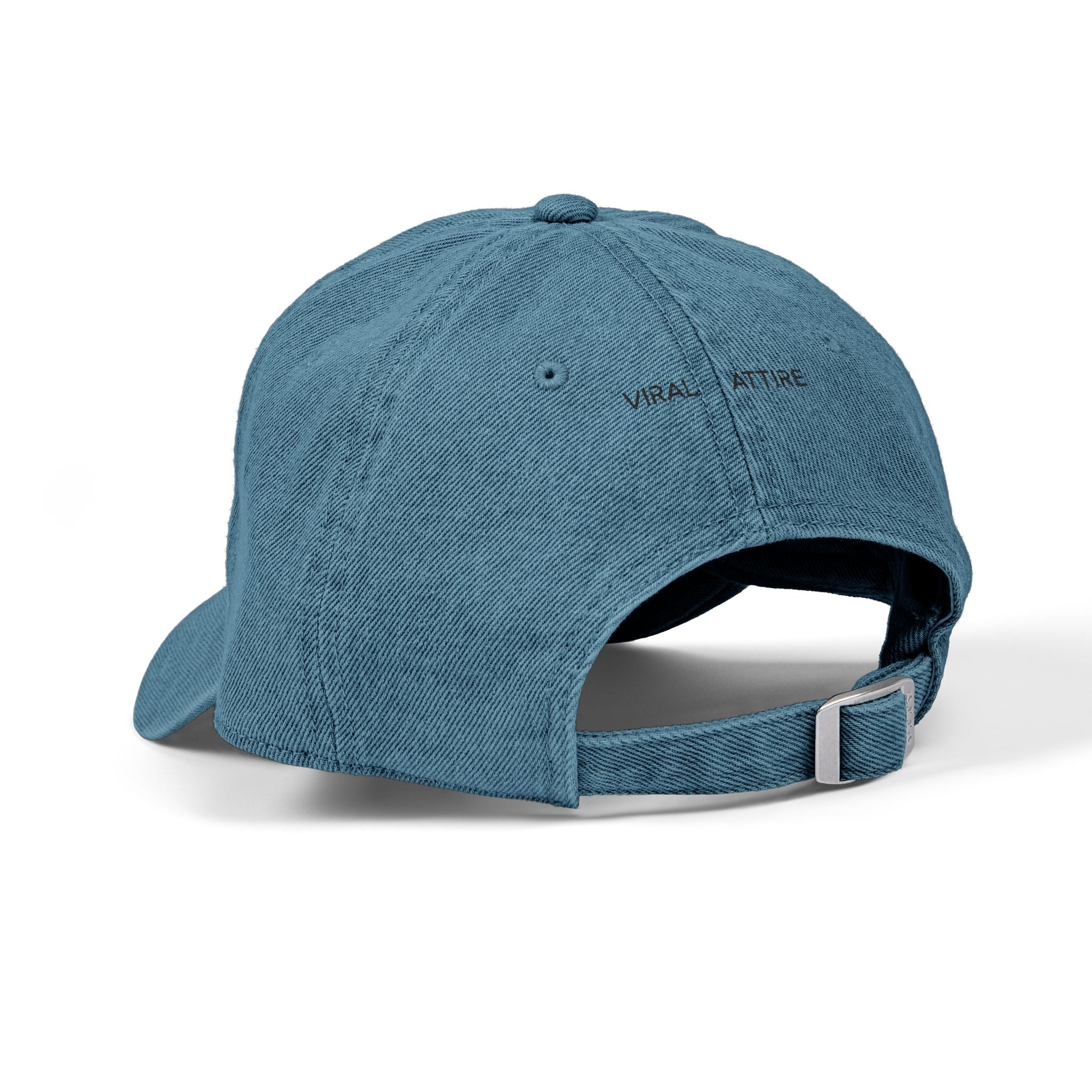 'To The Unknown' Embroidered Denim Baseball Hat