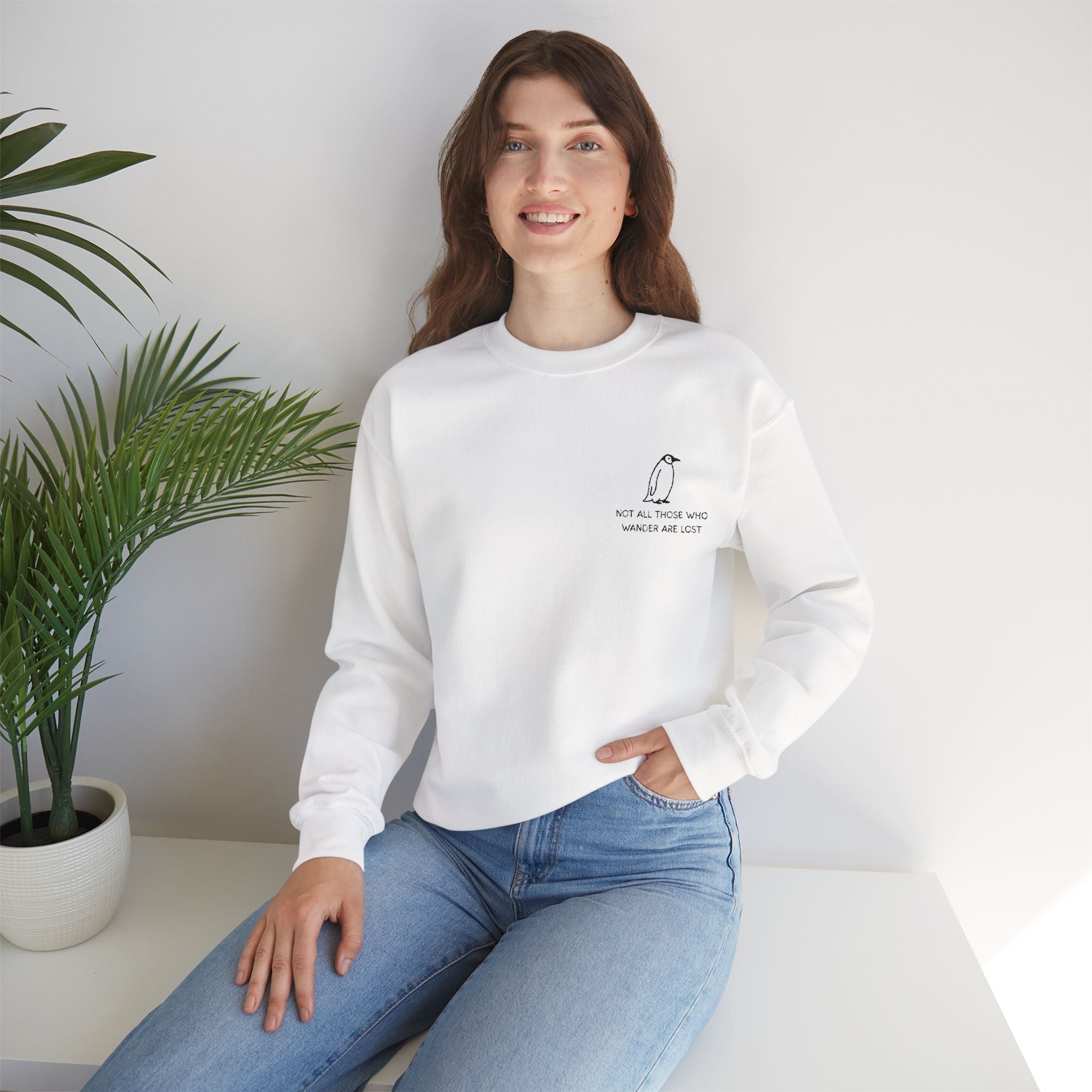 Nihilistic Penguin Crewneck Sweatshirt