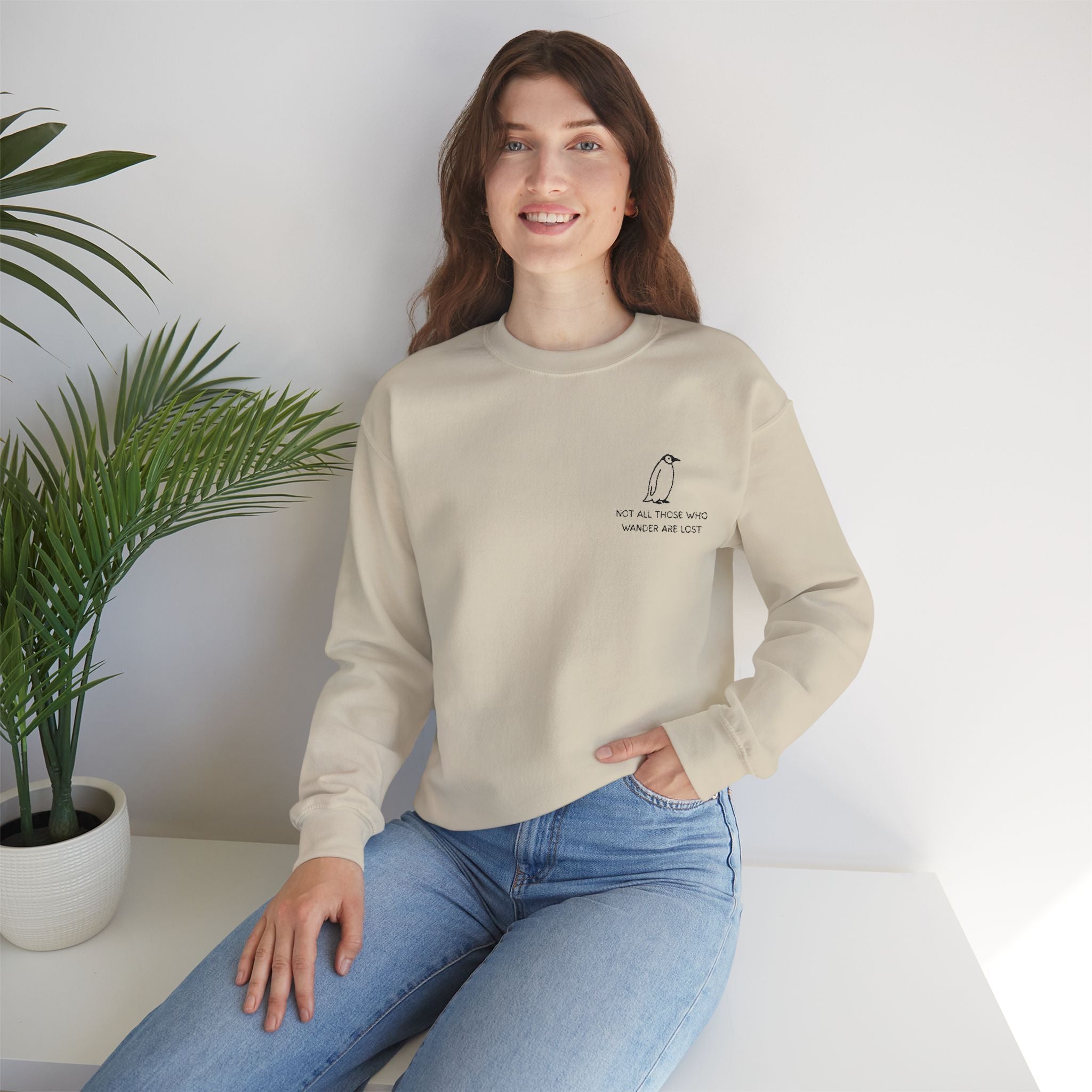 Nihilistic Penguin Crewneck Sweatshirt